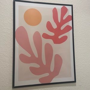 Society 6 pink poster (frame not included)